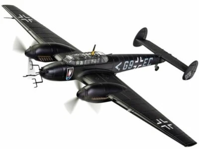 Corgi Messerschmitt Bf 110E Stab II./NJG 1 Deelen 1/72 diecast model aircraft - Image 1 of 4