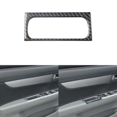 Carbon Fiber Pilot Door Handle Panel Cover Trim For Suzuki Grand Vitara 2006-13 - image 1 of 4