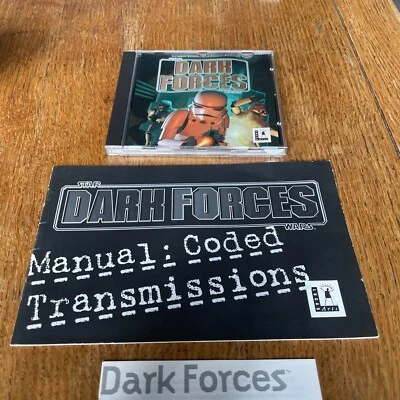 Vintage STAR WARS - Dark Forces Apple Pc CD-ROM Game - 1995 No BIG Box - Image 1 of 4