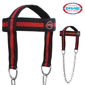 FARABI SPORTS cintura costruttore collo allenamento immersione imbracatura testa con catena omaggio - Foto 1 di 2