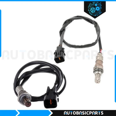 Sensores dianteiros e traseiros de oxigênio O2 para 1997-1999 Mitsubishi Montero Sport 2.4L 2 peças - Imagem 1 de 4