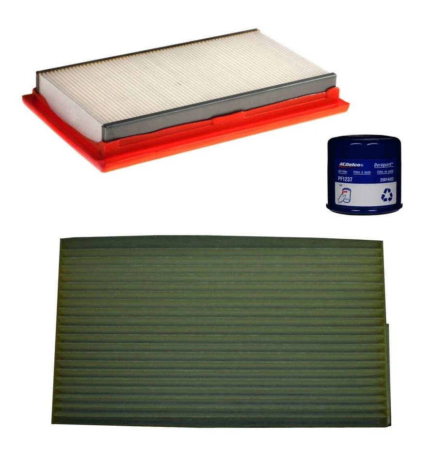 Kit de filtro de cabina de papel de aire de aceite de motor ACDelco Pro para Nissan Cube 1,8 L L4 Foto 1 de 1