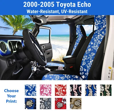 Fundas de asiento hawaianas para Toyota Echo 2000-2005 Foto 1 de 4