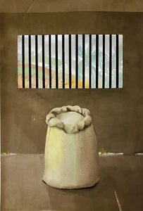 SJOERD BAKKER (Amsterdam, b. 1943) Original SIGNED Painting Gouache Watercolor - Picture 1 of 4