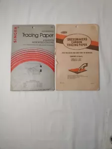Carta da sarte vintage carbon tracing penn & singer confezioni parziali - Foto 1 di 2