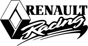 Calcomanía coche Renault Racing 20cm varios colores - RENAULT-12 - Imagen 1 de 4
