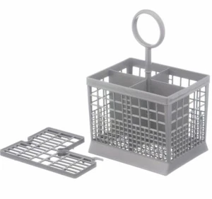 (27,99€/1Stk) Siemens Bosch Neff Gaggenau Besteckkorb grau mit Griff + Abdeckung - Bild 1 von 1