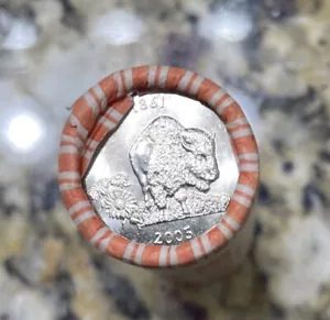 2005-D Kansas OBW Quarter Roll - Picture 1 of 3