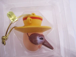 Cappuchino Man Head Ornament by Robert Shields, 2" Polystone NIB - Bild 1 von 6