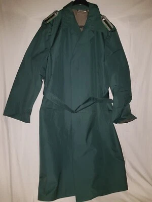 DDR Volkspolizei Herrenwettermantel Oberwachtmeister grün, g52 - Regenmantel - Bild 1 von 3