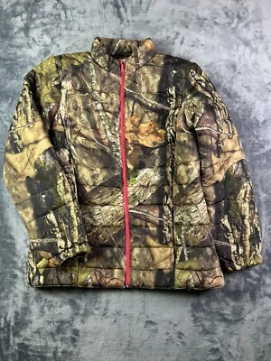 Vintage Tallwoods Elementwear Mossy Oak Camo Puffer Jacket Women’s XL Hunting - Image 1 of 4