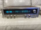 Nikko 5055 Stereo Receiver Silver Face Wood Tested And Works