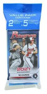 2021 MLB Bowman Baseball Value Cello Fat Pack (29 cartes avec 5 camoufles parallèles)