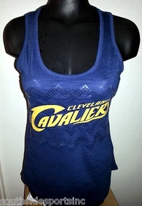 CLEVELAND CAVALIERS WOMANS SMALL NBA JERSEY FASHION TANK TOP NEW WITH TAGS - Picture 1 of 2