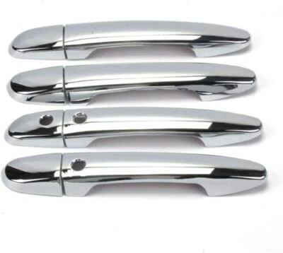 For Mazda 3 6 CX-3 CX-5 2013-2021 Car Side Door Handle Covers Trim Smart Chrome - Image 1 of 4