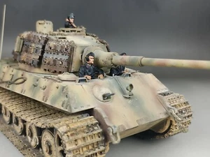 1/35 Built and Painted WWII German Tank Black Uniform Crew D Radioman Figure - Picture 1 of 6