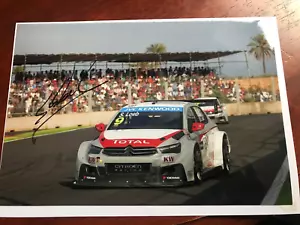Sébastien Loeb signed photo - FIA World Touring Car Championship in Citroen (5) - Picture 1 of 2