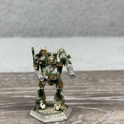Battletech Miniature Mauler Dual Cannon Figure Painted Mech Ral Partha - Image 1 of 4