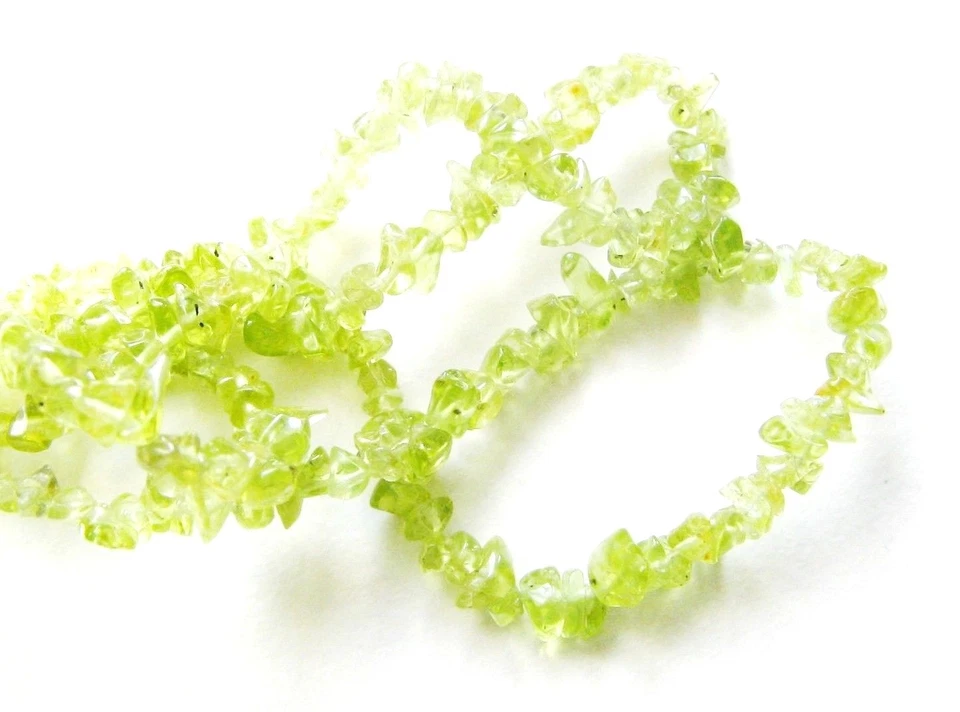 Peridot Splitter Perlen für Kette ca. 42cm SERAJOSY   - Bild 1 von 1