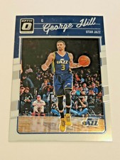 2016-17 Panini Donruss Optic Basketball #51 - George Hill - Utah Jazz