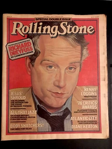1979 Rolling Stone Magazine ~ Richard Dreyfuss ~ No Label ~ Newsstand Copy - Picture 1 of 2