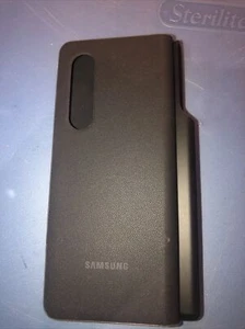 Original Samsung Galaxy Z Fold3 5G Flip Cover EF-FF92P with Out Pen - Black - Picture 1 of 7