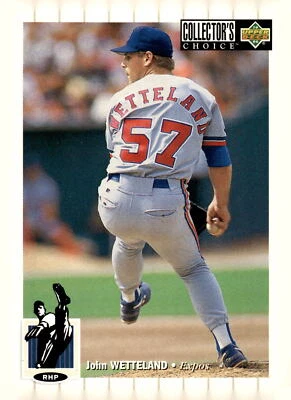 1994 Collector's Choice #410 John Wetteland - Image 1 of 2