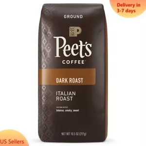 Peet's Italian Dark Roast Ground Coffee - 10.5oz - Picture 1 of 5