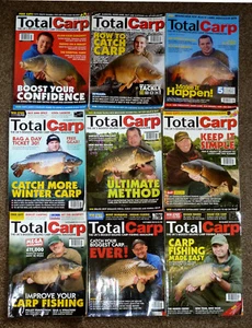 9 x Total Carp Magazines 201-13 - Picture 1 of 1