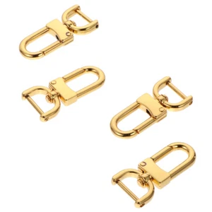 4 Pcs Strap Ring Swivel Hooks Hardware Dog Buckle Miss Detachable Bag - Picture 1 of 12