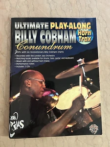 BILLY COBHAM Songbook ULTIMATE PLAY-ALONG HORN TRAX w/2 CD's (2004) 72 pp. w/pix - Picture 1 of 6