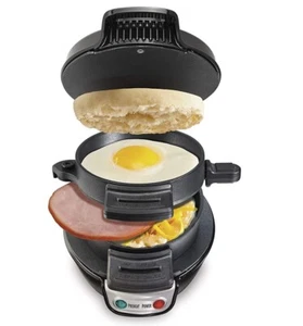 Hamilton Beach Breakfast Sandwich Maker - Black - Picture 1 of 6