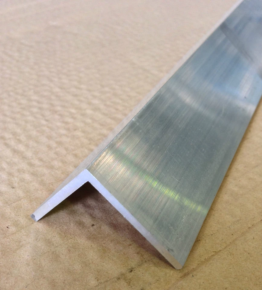 ALUMINIUM ANGLE 80mm X 80mm X 6mm X 300mm LONG - image 1 of 1
