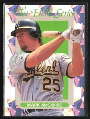 Mark McGwire 1993 Donruss The Elite Series/10000 #33 Oakland Athletics Foto 1 de 3