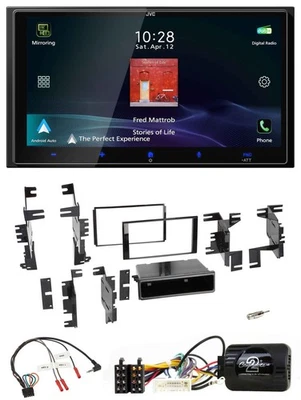 JVC USB Bluetooth 2DIN DAB Lenkrad Autoradio für Nissan Quest Titan Versa Note X - Bild 1 von 4