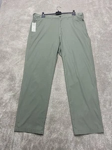 Marks & Spencer Super Lightweight Trousers Men's 42in L 33in Green M&S Chino - Picture 1 of 19