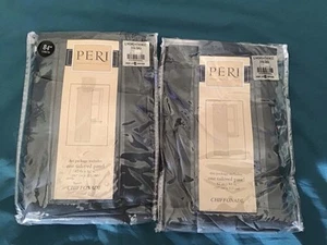 Two Peri Homeworks Collection Tailored Panel 42” x 84" Chiffonade Gray New - Picture 1 of 7