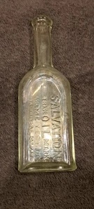 1890er HEILSÖL A.C.MEYER BALTIMORE OVAL MUNDGEBLASEN RELIGIÖSER NAME MEDIZIN - Bild 1 von 11