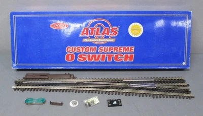 Atlas 6022 O 3-Rail Nickel Silver #7.5 Right Hand High Speed Switch Turnout - Image 1 of 4