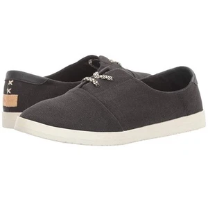Reef Pennington Canvas Shoe Women’s Size 10 Black Cushion Waterproof New Slip On - Picture 1 of 10