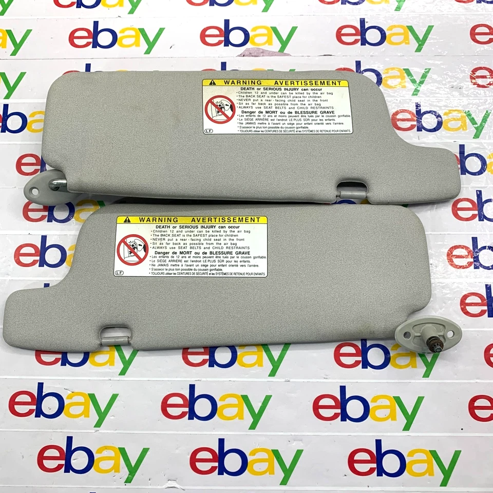 Juego de parasol Toyota Echo 2000-2005 par conductor pasajero gris OEM 01 02 03 04 Foto 1 de 4