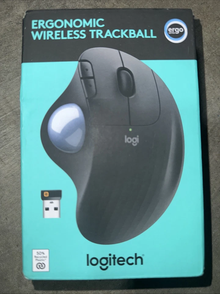 Logitech ERGO Ratón Trackball Ergonómico Inalámbrico, 910-006610 Nuevo Foto 1 de 1