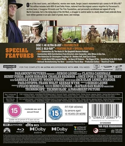 Once Upon A Time In The West Uhd Bd [BLU-RAY] - Image 1 of 1