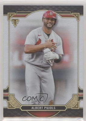2022 Topps Triple Threads Albert Pujols #71 - Image 1 of 2
