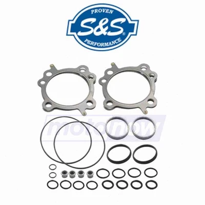 S&S Cycle Top End Gasket Kit for 2000-2006 Harley Davidson FLSTF Fat Boy - gn - Image 1 of 4