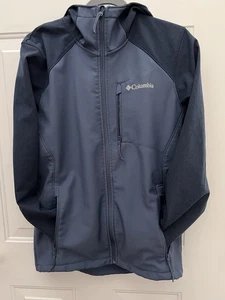 Men’s Columbia Ascender Soft shell Jacket City Gray, Black Size S - Picture 1 of 12