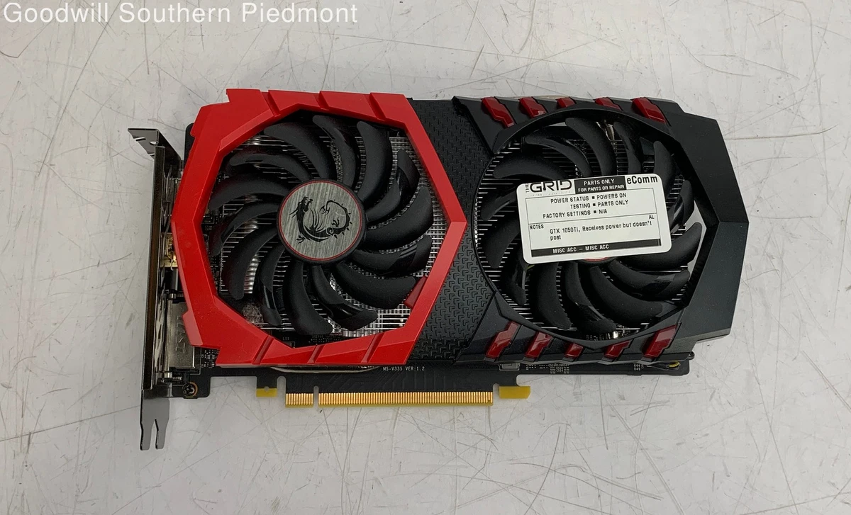 MSI NVIDIA GeForce GTX 1050 Ti Computer Graphics Cards for sale | eBay