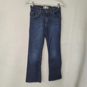 Wrangler Jeans Boys 12 Slim Bootcut Denim Adjustable Waist Stretch Kids Pants - Picture 1 of 12