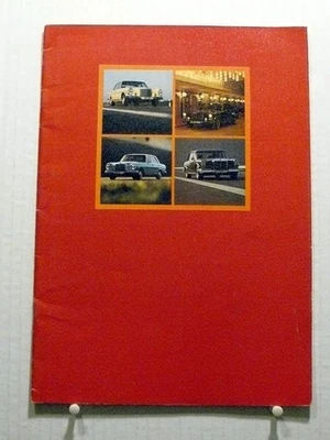 1972 Mercedes-Benz Dealer Sales Brochure 280 300 350 SE SEL  SL 600 - Image 1 of 4