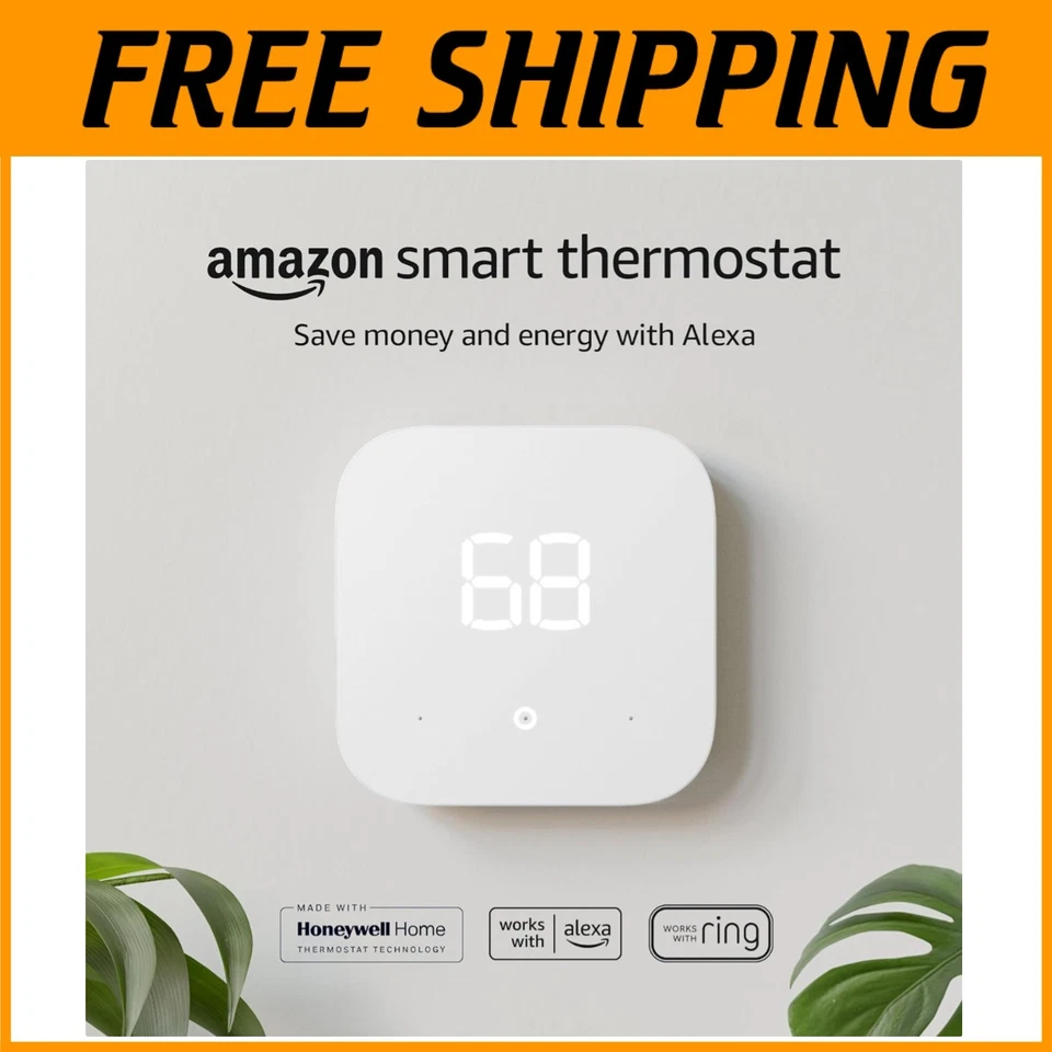 Honeywell Technology Smart Thermostat - Alexa Enabled - Image 1 of 4